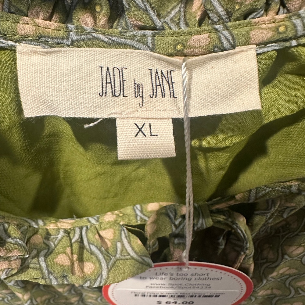 Jade by Jane Green Floral Women's Dress - Picture 5 of 6